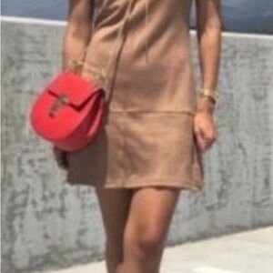 Paper Crane Brown Dress